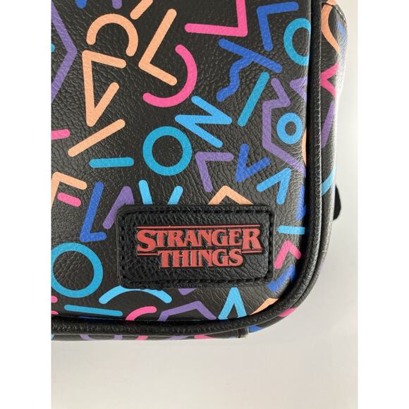 Netflix Stranger Things Funko Mini Backpack 2019 Faux Leather Bag 80s Retro - Picture 2 of 12